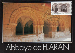 Carte  Maxi  1990 Premier Jour /ABBAYE DE FLARAN - 1990-1999