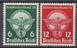 DR 689-690, Ungebraucht *, Reichsberufswettkampf, 1939 - Ongebruikt