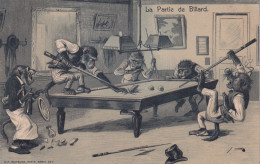 SINGE(CARTE GAUFREE) BILLARD - Affen