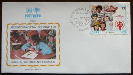 International Year Of The Child    Cuba        FDC      Mi  Nr. 2403    Yv  A312   1979 - FDC