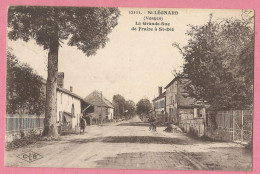 CHA017  CPA  SAINT-LEONARD  (Vosges) La Grande-Rue De Fraize à Saint-Dié +++++++ - Autres & Non Classés