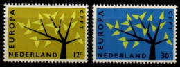 PAYS - BAS      -     EUROPA   -   1962 .    Y&T N° 758 / 759 ** - 1962