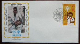 International Year Of The Child    Egypt  -  Egypte   FDC    Mi 800   Yv.  1098   1979 - Altri & Non Classificati