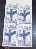 VIET  NAM North STAMPS-435(1965 500th Us Aircraft Brought Down Over North Vietnam)1 Pcs 2 Stamps BLOCKS 4 Good Quality - Viêt-Nam