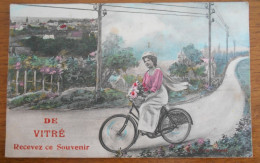 35  De Vitré Recevez Ce Souvenir  Cachet 1914                                                           Ref St Ger - Vitre