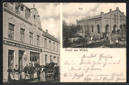 AK Willich, Restaurant Zum Kaiser-Saal, Gartenterrasse, Peterstrasse 11  - Willich