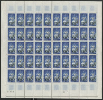 N° 1462 60 Ct CADARACHE Feuille Complète De 50 Ex. Neufs ** (MNH) Cote 30 €  Voir Suite - Full Sheets