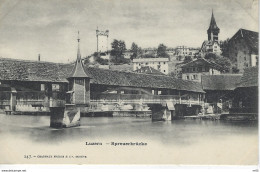 SUISSE  - LUZERN - Spreuerbrucke - Luzern