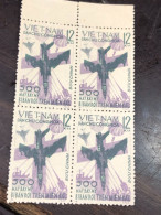 VIET  NAM North STAMPS-435(1965 500th Us Aircraft Brought Down Over North Vietnam)1 Pcs 2 Stamps BLOCKS 4 Good Quality - Vietnam