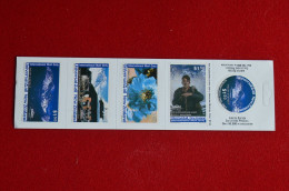 New Zealand Universal Mail 2 Block 5 MNH  E. Hillary Everest Thyangboche Blue Poppy Thuangboche Monastery Pavot Bleu" - Climbing