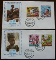 International Year Of The Child    Guinee-Bissau     FDC    Mi   529-32   Yv  106-09     1979 - VN