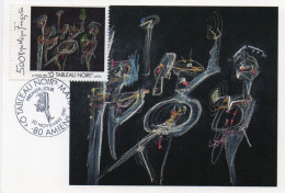 Carte  Maxi  1991 Premier Jour / Roberto MATTA - 1990-1999