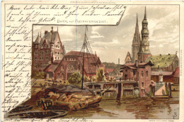 Hamburg - Litho - Sonstige & Ohne Zuordnung