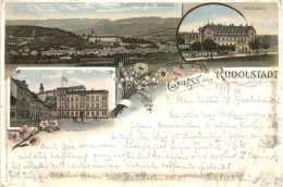 Gruss Aus Rudolstadt - Litho - Rudolstadt