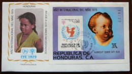 International Year Of The Child    Honduras     FDC    Mi   BF 32   Yv   BF 29     1979 - Honduras