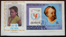 International Year Of The Child    Honduras     FDC    Mi   BF 32   Yv   BF 29     1979 - UNO