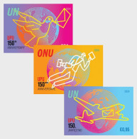 UN / VN - Postfris / MNH - Complete Set 150 Years UPU 2024 - Emissioni Congiunte New York/Ginevra/Vienna