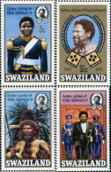 365121 MNH SWAZILANDIA 1971 50 ANIVERSARIO DEL REY SOBHUZA II - Swaziland (...-1967)