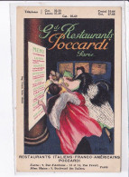 PUBLICITE : Grands Restaurants Poccardi à Paris Illustrée Par Leonetto CAPPIELLO - Très Bon état - Publicité