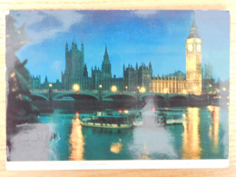 ANGLETERRE - London - The Houses Of  Parliament And The River Thames - Houses Of Parliament