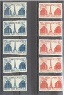 Yvert 911-912 - 6° Session Des Nations Unies - 5 Timbres Neufs Sans Traces De Charnières X 2 - Ungebraucht