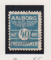 Denemarken Spoorwegzegel Cat.DFBK Lijn: APB Aalborg Privatbaner F5 - Altri & Non Classificati