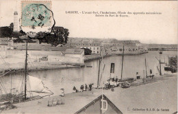LORIENT ( 56 ) - L'Avant-Port , L'Ambulance , L'Ecole Des Apprentis Mécaniciens - Entrée Du Port De Guerre - Lorient