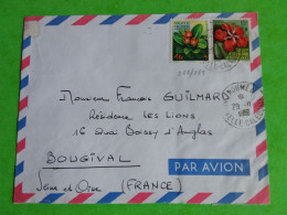 N° 288/289 SUR LETTRE PAR AVION DE NOUVELLE CALEDONIE - Lots & Serien