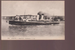 Cpa , Dieppe Départ Du "Newhaven "  ,  Non Voyagé - Steamers