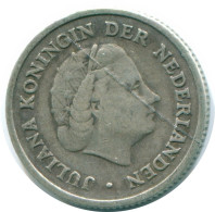 1/10 GULDEN 1954 ANTILLAS NEERLANDESAS PLATA Colonial Moneda #NL12061.3.E.A - Niederländische Antillen