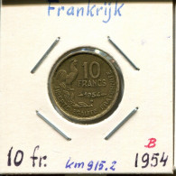 10 FRANCS 1954 B FRANCE Coin French Coin #AM409.U.A - 10 Francs