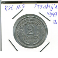 2 FRANCS 1949 B FRANCIA FRANCE Moneda #AN359.E.A - 2 Francs