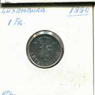 1 FRANC 1990 LUXEMBOURG Coin #AT225.U.A - Luxembourg