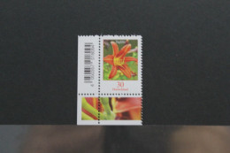 Deutschland ; Freimarken: Blumen: 30 Cent Taglilie; Eckrand; MiNr. 3509, MNH - Gebraucht