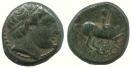 MACEDONIAN KINGDOM PHILIP II 359-336 BC APOLLO HORSEMAN 5.7g/16mm #AA024.58.E.A - Greek