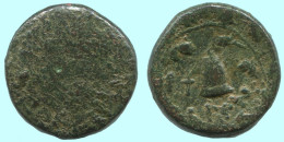 GENUINE ANTIKE GRIECHISCHE Münze 4.2g/17mm #AF952.12.D.A - Greek