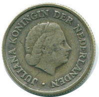 1/4 GULDEN 1956 ANTILLAS NEERLANDESAS PLATA Colonial Moneda #NL10941.4.E.A - Antille Olandesi