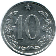 10 HALERU 1969 CZECHOSLOVAKIA Coin #AR224.U.A - Tchécoslovaquie