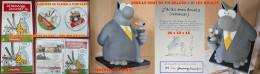 2008    -   STATUE DU CHAT DE PH-GELUCK   - J AI LES BOULES - Figurines En Plastique