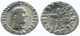 BAKTRIA APOLLODOTOS II SOTER PHILOPATOR MEGAS AR DRACHM 2.2g/18mm GRIECHISCHE Münze #AA374.40.D.A - Griekenland