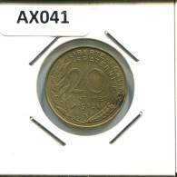 20 CENTIMES 1972 FRANCE Pièce #AX041.F.A - 20 Centimes