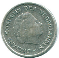 1/10 GULDEN 1960 ANTILLAS NEERLANDESAS PLATA Colonial Moneda #NL12261.3.E.A - Antilles Néerlandaises
