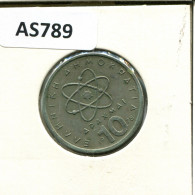 10 DRACHMES 1978 GREECE Coin #AS789.U.A - Grecia