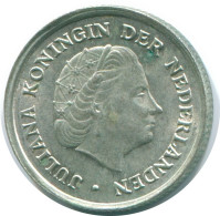 1/10 GULDEN 1970 NIEDERLÄNDISCHE ANTILLEN SILBER Koloniale Münze #NL12943.3.D.A - Nederlandse Antillen