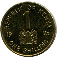 1 SHILLING 1995 KENIA KENYA Münze #AZ197.D.A - Kenia