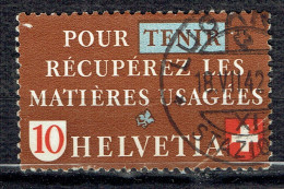 Propagande Pour La Récupérations Des Matières Usagées (en Français) - Used Stamps