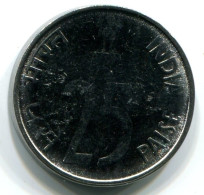 25 PAISE 1999 INDIEN INDIA UNC Münze #W11190.D.A - India