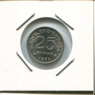 25 RUPIAH 1971 INDIA Moneda #AR607.E.A - Indien