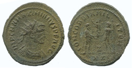 MAXIMIANUS ANTONINIANUS Antiochia Z/xxi Concord 4.1g/23mm #NNN1816.18.E.A - La Tétrarchie (284 à 307)
