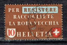 Propagande Pour La Récupérations Des Matières Usagées (en Italien) - Used Stamps